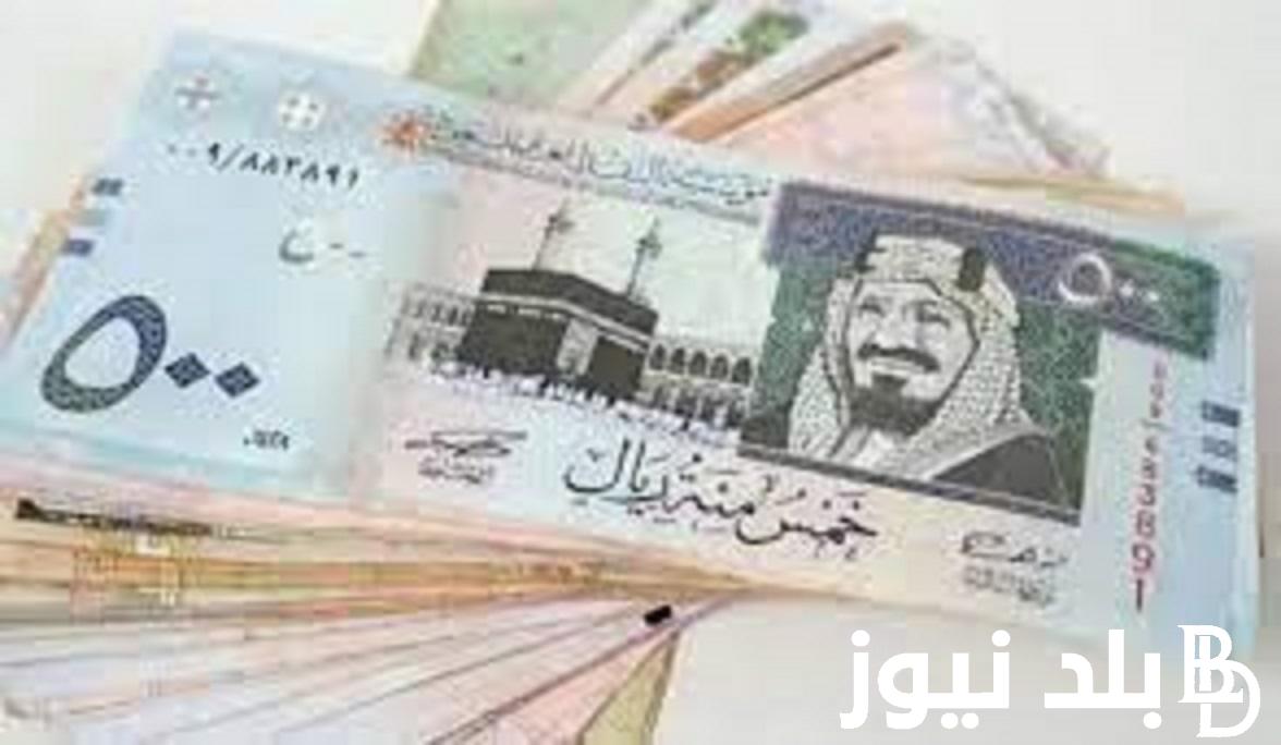 بكام سعر الريال السعودي اليوم في السوق السوداء الاثنين 15 يناير 2024 امام الجنيه المصري