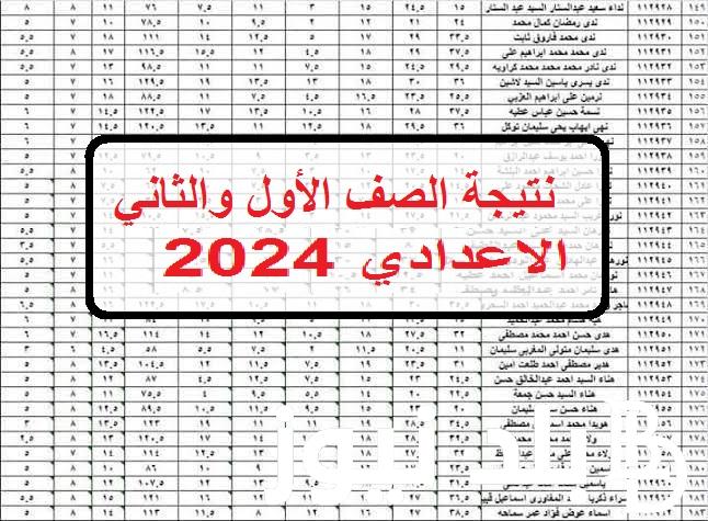 بالدرجات الآن رابط استخراج نتيجة الصف الأول والثاني الاعدادي 2024 الترم الأول علي موقع وزارة التربية والتعليم المصرية