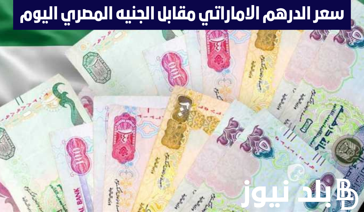 الاماراتي وصل كام؟.. سعر الدرهم الاماراتي في السوق السوداء اليوم السبت 9 مارس 2024