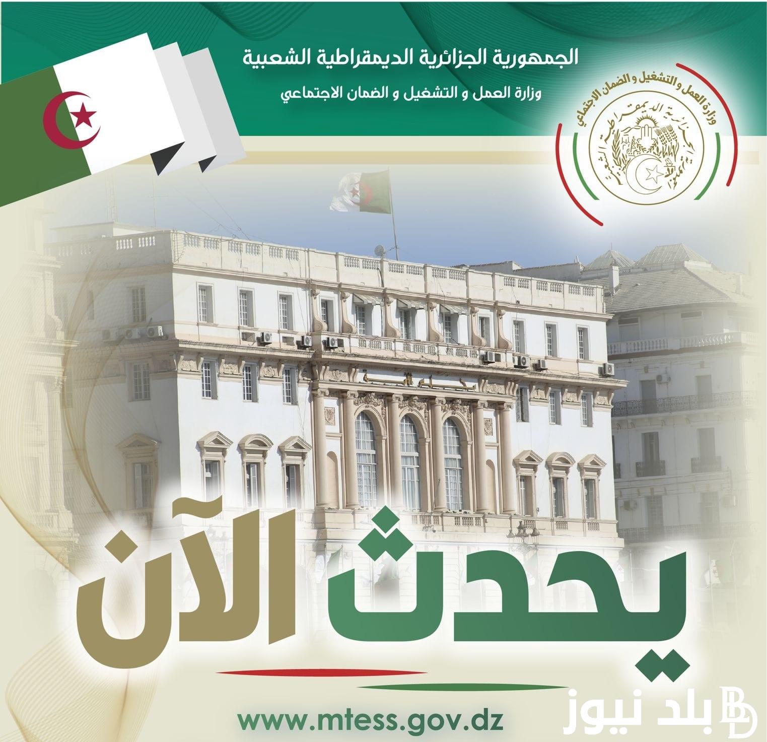 “mtess.gov.dz” ما هي خطوات التسجيل في منحة الطفل في الجزائر 2024 وأهم الشروط المطلوبة من وزارة العمل والتشغيل والضمان الاجتماعي