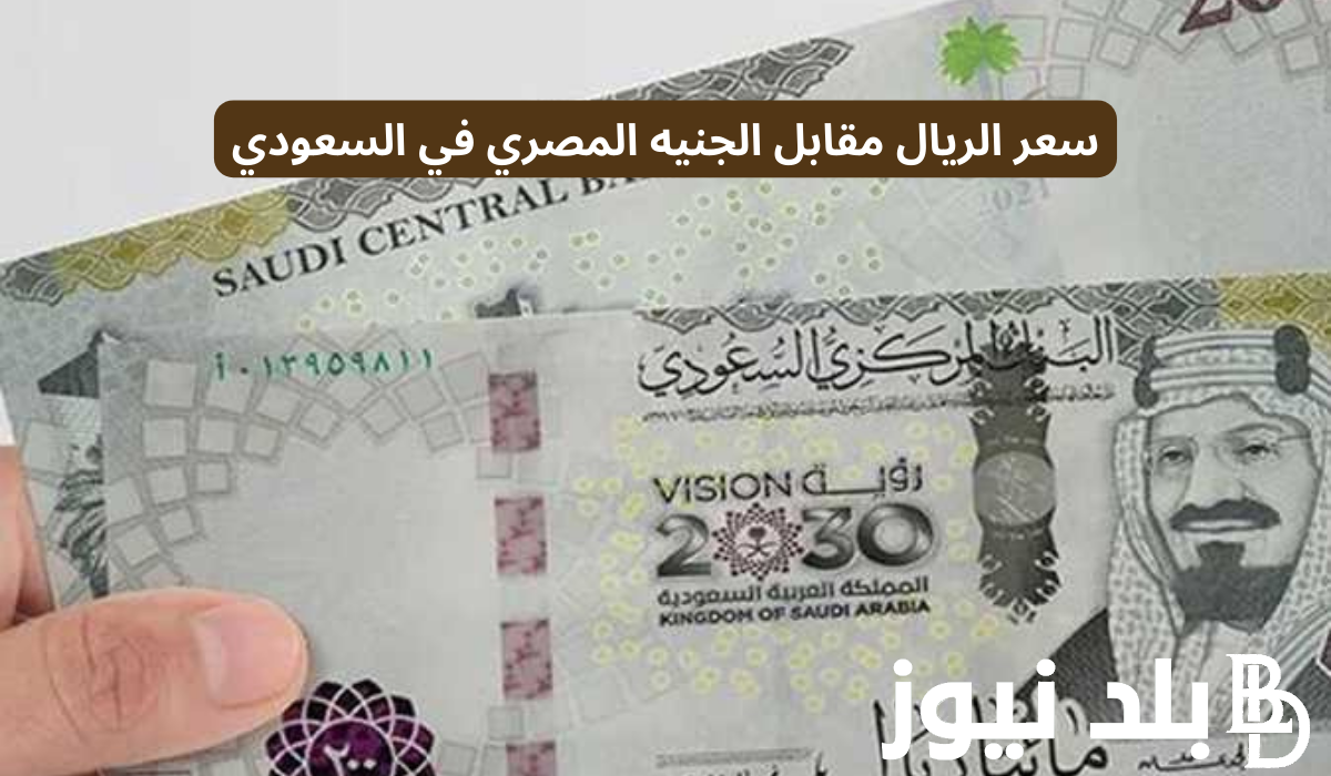 الكبسة وصلت كام؟.. سعر الريال السعودي في السوق السوداء اليوم الثلاثاء 9 ابريل 2024 وجميع البنوك