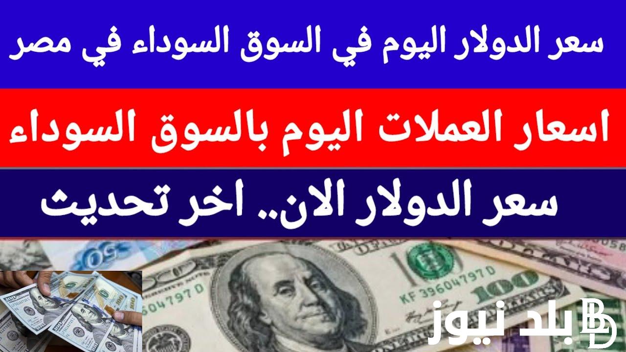 “هدوء مستمر للسوق السوداء”أسعار العملات في السوق السوداء اليوم في مصر الثلاثاء 2 ابريل 2024