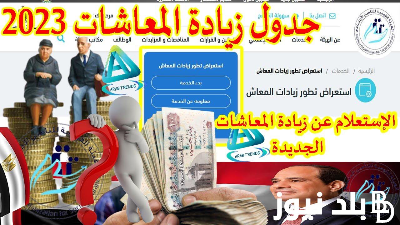 هُنا الآن.. الاستعلام عن زيادة المعاشات شهر يونيو 2024 بعد إضافة الزيادة الجديدة 15%