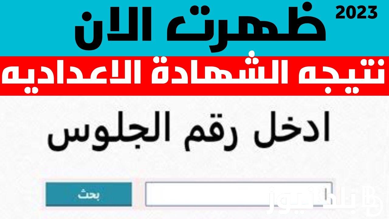 بعد اعتمادها رسمياً.. نتيجة الشهادة الإعدادية محافظة دمياط pdf الترم الثاني 2024 بالاسم عبر بوابة نتائج التعليم الاساسي