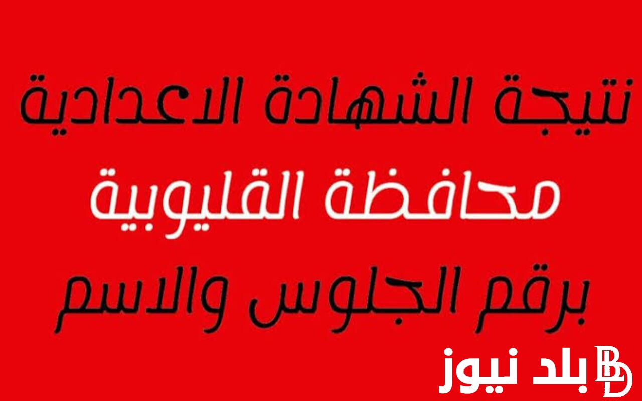 النتيجه ظهرررت … نتيجة الشهادة الإعدادية محافظة القليوبية آخر العام من خلال الموقع الرسمي https://natiga.qalubiaedu.org/