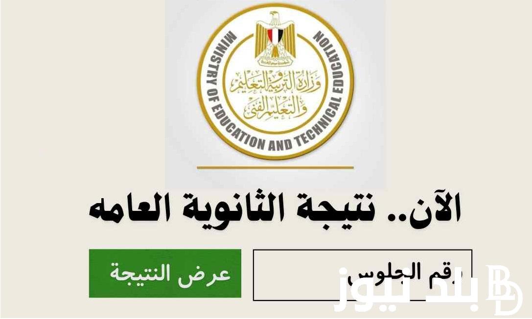 علمي وأدبي “moe.gov.eg” .. استعلام نتيجة الثانوية العامة 2024 بالاسم ورقم الجلوس من موقع وزارة التربية والتعليم