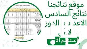 “من هنا results.mlazemna” نتائج السادس اعدادي موقع نتائجنا الدور الاول وخطوات الإستعلام عن نتائج السادس اعدادي